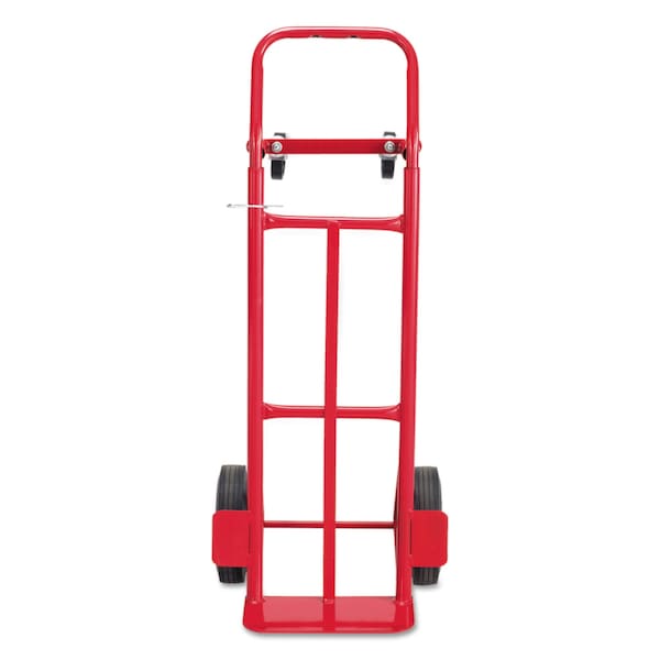 Safco Two-Way Convertible Hand Truck, 500-600 lb Capacity, 18w x 51h, Red 4086R - main